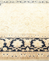 One-of-a-Kind Imported Hand-knotted Area Rug  - Ivory, 9' 0" x 9' 5" - Modern Rug Importers