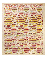 One-of-a-Kind Imported Hand-knotted Area Rug  - Ivory, 9' 1" x 11' 9" - Modern Rug Importers