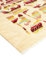 One-of-a-Kind Imported Hand-knotted Area Rug  - Ivory, 9' 1" x 11' 9" - Modern Rug Importers