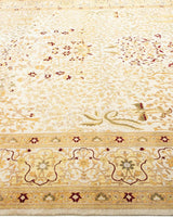 One-of-a-Kind Imported Hand-knotted Area Rug  - Ivory, 9' 1" x 9' 3" - Modern Rug Importers