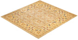 One-of-a-Kind Imported Hand-knotted Area Rug  - Ivory, 9' 1" x 9' 8" - Modern Rug Importers