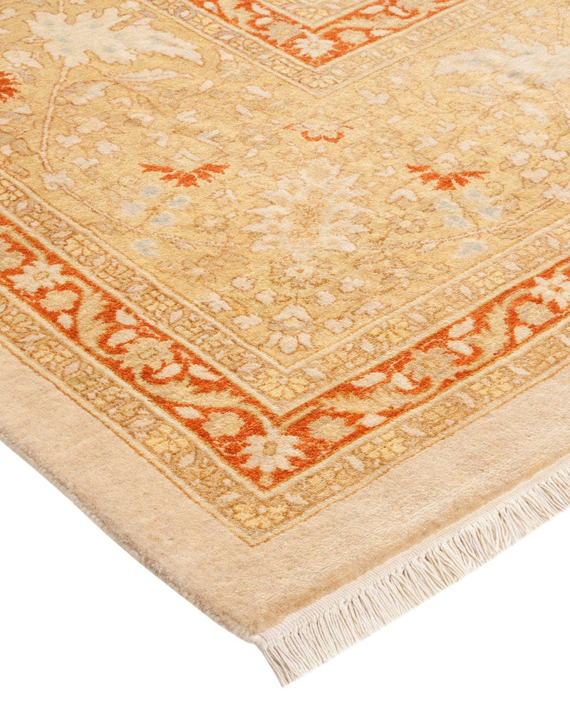 One-of-a-Kind Imported Hand-knotted Area Rug  - Ivory, 9' 10" x 13' 3" - Modern Rug Importers