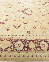 One-of-a-Kind Imported Hand-knotted Area Rug  - Ivory, 9' 2" x 11' 10" - Modern Rug Importers