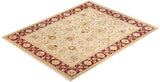 One-of-a-Kind Imported Hand-Knotted Area Rug  - Ivory, 9' 2" x 11' 7" - Modern Rug Importers