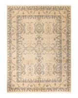 One-of-a-Kind Imported Hand-Knotted Area Rug  - Ivory, 9' 2" x 12' 2" - Modern Rug Importers