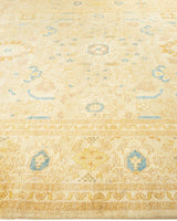 One-of-a-Kind Imported Hand-Knotted Area Rug  - Ivory, 9' 2" x 12' 5" - Modern Rug Importers