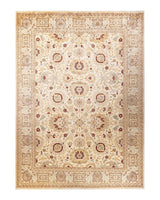 One-of-a-Kind Imported Hand-knotted Area Rug  - Ivory, 9' 2" x 12' 8" - Modern Rug Importers