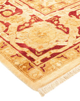 One-of-a-Kind Imported Hand-knotted Area Rug  - Ivory, 9' 3" x 11' 6" - Modern Rug Importers
