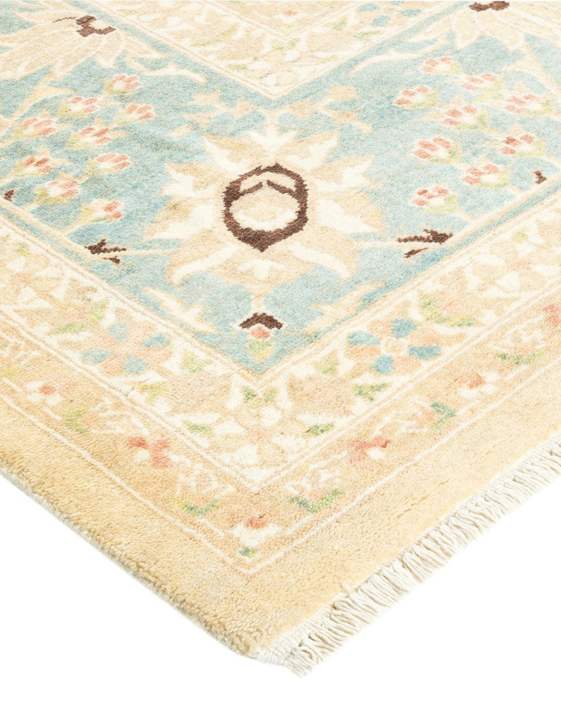 One-of-a-Kind Imported Hand-knotted Area Rug  - Ivory, 9' 3" x 12' 0" - Modern Rug Importers