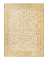One-of-a-Kind Imported Hand-knotted Area Rug  - Ivory, 9' 3" x 12' 2" - Modern Rug Importers