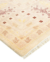 One-of-a-Kind Imported Hand-knotted Area Rug  - Ivory,  9' 3" x 12' 3" - Modern Rug Importers