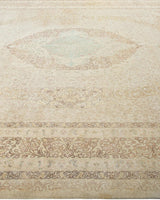 One-of-a-Kind Imported Hand-knotted Area Rug  - Ivory, 9' 4" x 12' 4" - Modern Rug Importers