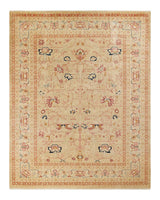 One-of-a-Kind Imported Hand-knotted Area Rug  - Ivory, 9' 5" x 11' 9" - Modern Rug Importers