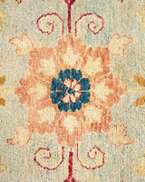 One-of-a-Kind Imported Hand-knotted Area Rug  - Light Blue, 10' 1" x 13' 5" - Modern Rug Importers