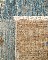 One-of-a-Kind Imported Hand-knotted Area Rug  - Light Blue, 10' 4" x 13' 9" - Modern Rug Importers