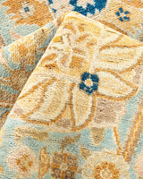 One-of-a-Kind Imported Hand-knotted Area Rug  - Light Blue, 6' 1" x 8' 10" - Modern Rug Importers