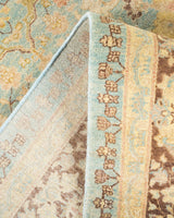 One-of-a-Kind Imported Hand-knotted Area Rug  - Light Blue, 6' 1" x 8' 9" - Modern Rug Importers