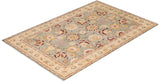 One-of-a-Kind Imported Hand-knotted Area Rug  - Light Blue, 6' 1" x 9' 0" - Modern Rug Importers