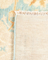One-of-a-Kind Imported Hand-knotted Area Rug  - Light Blue, 6' 3" x 9' 0" - Modern Rug Importers