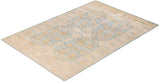 One-of-a-Kind Imported Hand-knotted Area Rug  - Light Blue, 6' 3" x 9' 0" - Modern Rug Importers