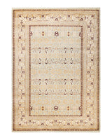 One-of-a-Kind Imported Hand-knotted Area Rug  - Light Blue, 6' 4" x 9' 0" - Modern Rug Importers