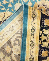 One-of-a-Kind Imported Hand-knotted Area Rug  - Light Blue, 7' 10" x 10' 0" - Modern Rug Importers