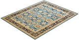 One-of-a-Kind Imported Hand-knotted Area Rug  - Light Blue, 7' 10" x 10' 0" - Modern Rug Importers