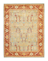 One-of-a-Kind Imported Hand-knotted Area Rug  - Light Blue, 7' 10" x 10' 1" - Modern Rug Importers