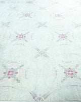 One-of-a-Kind Imported Hand-knotted Area Rug  - Light Blue, 8' 0" x 10' 1" - Modern Rug Importers