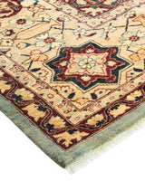 One-of-a-Kind Imported Hand-Knotted Area Rug  - Light Blue, 8' 0" x 10' 2" - Modern Rug Importers