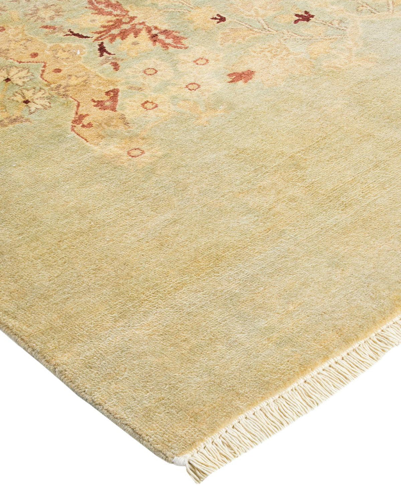 One-of-a-Kind Imported Hand-knotted Area Rug  - Light Blue,  8' 0" x 10' 3" - Modern Rug Importers