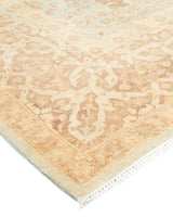 One-of-a-Kind Imported Hand-knotted Area Rug  - Light Blue,  8' 1" x 9' 10" - Modern Rug Importers