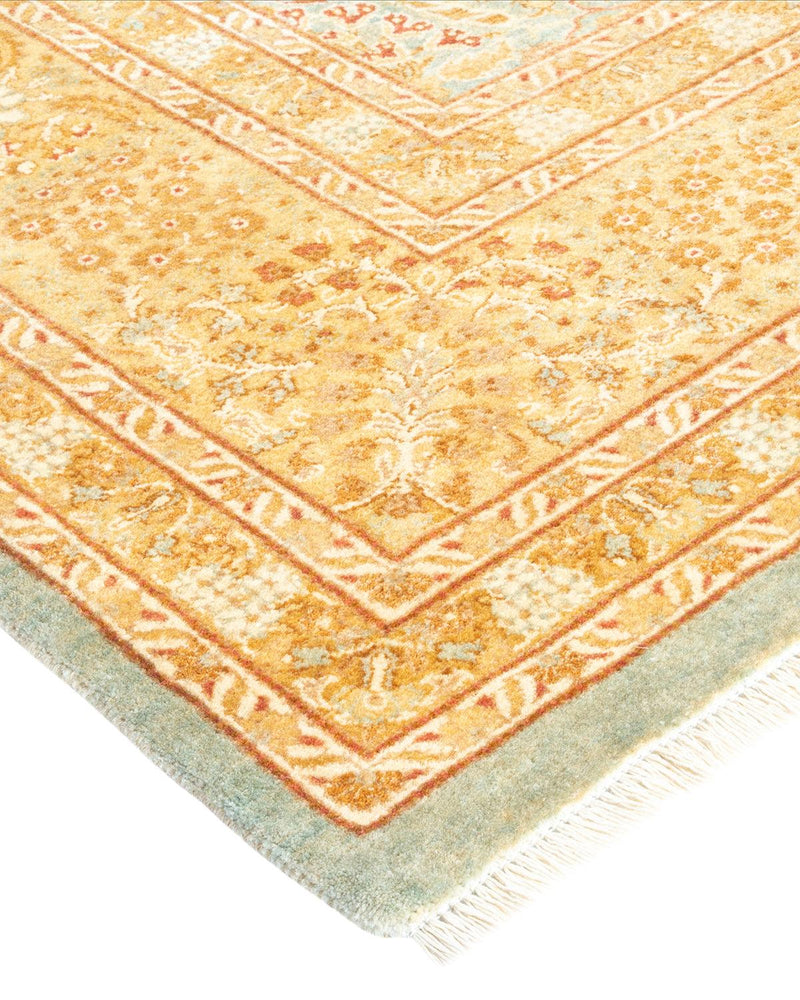 One-of-a-Kind Imported Hand-knotted Area Rug  - Light Blue, 8' 2" x 14' 1" - Modern Rug Importers