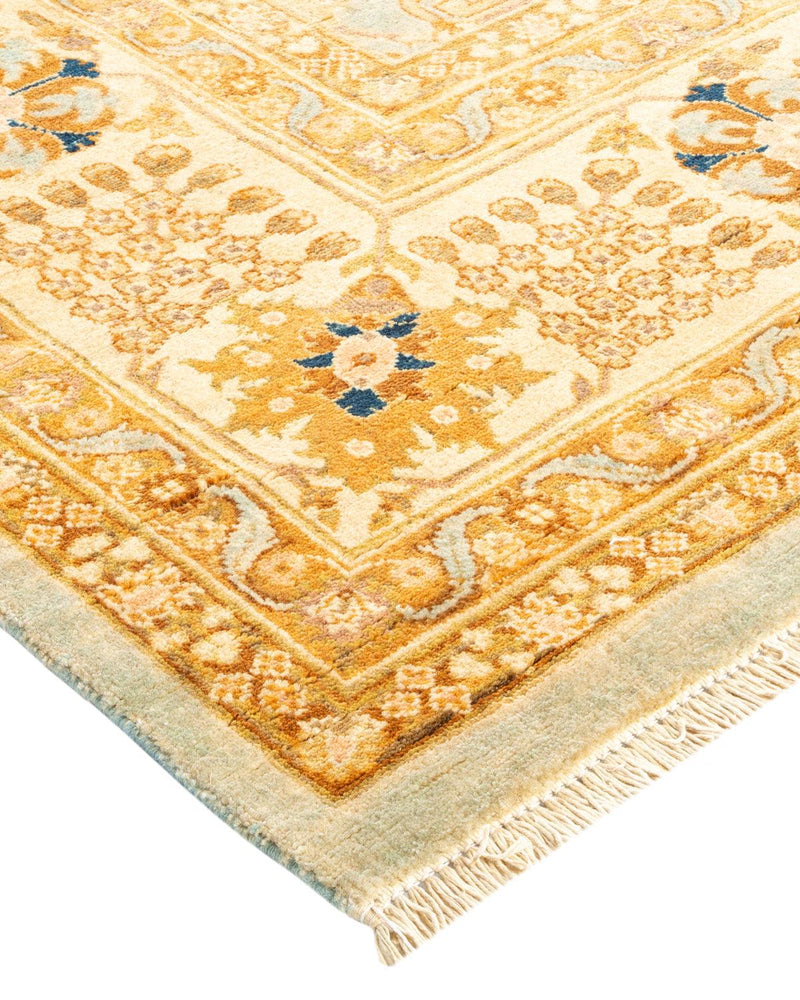 One-of-a-Kind Imported Hand-knotted Area Rug  - Light Blue, 8' 3" x 10' 1" - Modern Rug Importers