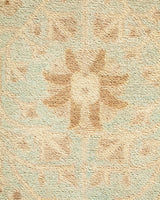 One-of-a-Kind Imported Hand-knotted Area Rug  - Light Blue, 8' 3" x 10' 2" - Modern Rug Importers