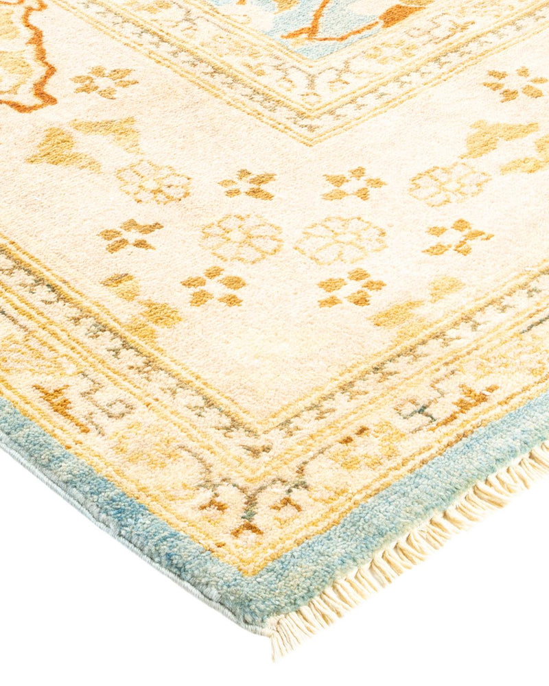 One-of-a-Kind Imported Hand-knotted Area Rug  - Light Blue, 8' 4" x 10' 4" - Modern Rug Importers