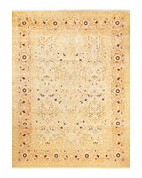 One-of-a-Kind Imported Hand-Knotted Area Rug  - Light Blue, 9' 0" x 12' 0" - Modern Rug Importers