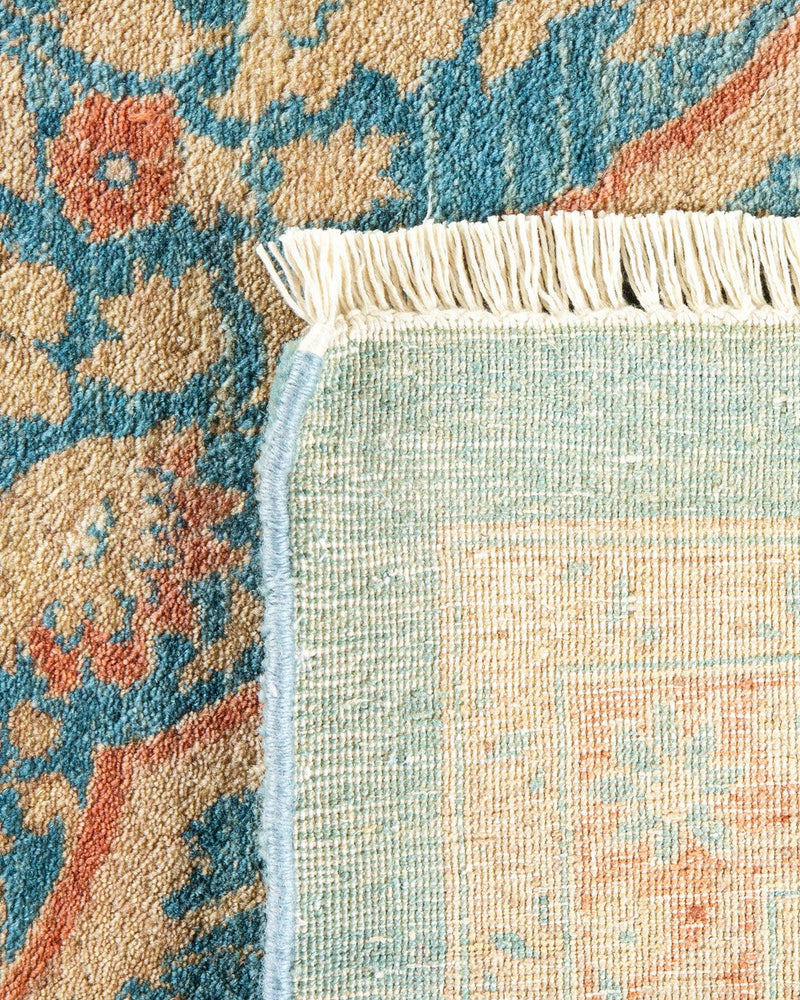 One-of-a-Kind Imported Hand-knotted Area Rug  - Light Blue, 9' 0" x 12' 0" - Modern Rug Importers