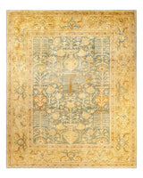 One-of-a-Kind Imported Hand-knotted Area Rug  - Light Blue, 9' 1" x 11' 9" - Modern Rug Importers