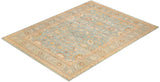 One-of-a-Kind Imported Hand-knotted Area Rug  - Light Blue,  9' 3" x 12' 2" - Modern Rug Importers