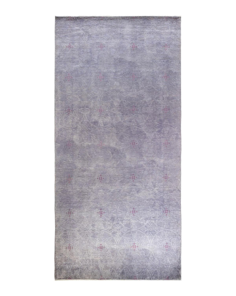 One-of-a-Kind Imported Hand-knotted Area Rug  - Light Gray, 8' 1" x 16' 6" - Modern Rug Importers