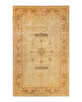 One-of-a-Kind Imported Hand-knotted Area Rug  - Light Gray,  8' 4" x 13' 7" - Modern Rug Importers