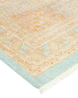 One-of-a-Kind Imported Hand-knotted Area Rug  - Light Gray, 9' 3" x 12' 4" - Modern Rug Importers