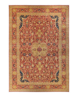 One-of-a-Kind Imported Hand-knotted Area Rug  - Orange, 12' 0" x 17' 10" - Modern Rug Importers