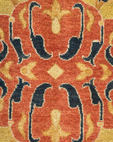 One-of-a-Kind Imported Hand-knotted Area Rug  - Orange, 12' 0" x 17' 10" - Modern Rug Importers
