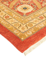 One-of-a-Kind Imported Hand-knotted Area Rug  - Orange, 12' 3" x 15' 10" - Modern Rug Importers