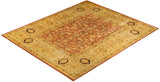 One-of-a-Kind Imported Hand-knotted Area Rug  - Orange, 12' 3" x 15' 5" - Modern Rug Importers