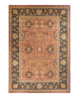 One-of-a-Kind Imported Hand-knotted Area Rug  - Orange, 12' 4" x 18' 1" - Modern Rug Importers