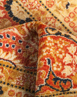 One-of-a-Kind Imported Hand-knotted Area Rug  - Orange, 2' 7" x 4' 5" - Modern Rug Importers