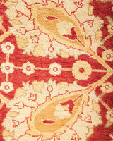 One-of-a-Kind Imported Hand-knotted Area Rug  - Orange, 6' 1" x 8' 8" - Modern Rug Importers